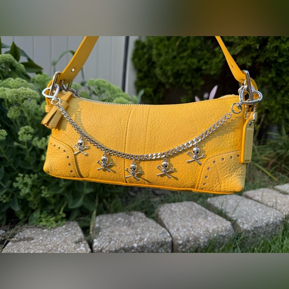 Hand Crafted Handbags - Bag Chain Skull Crossbones Hand Crafted